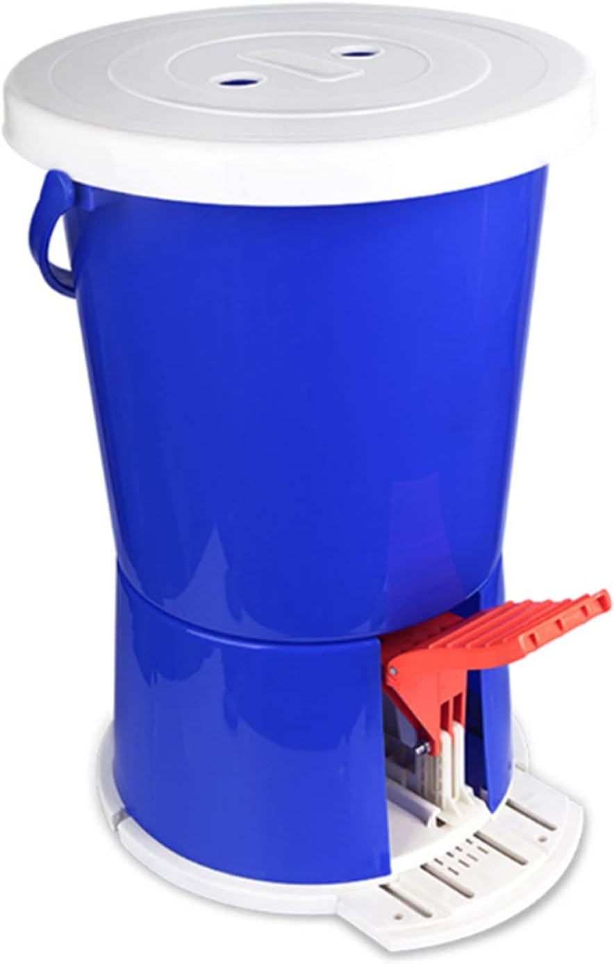 Mini Manual Washing Machine, Portable Foot-Operated Washing Machine, Fast Washing Tool for Family Outdoor Camping, Removable Laundry Bucket