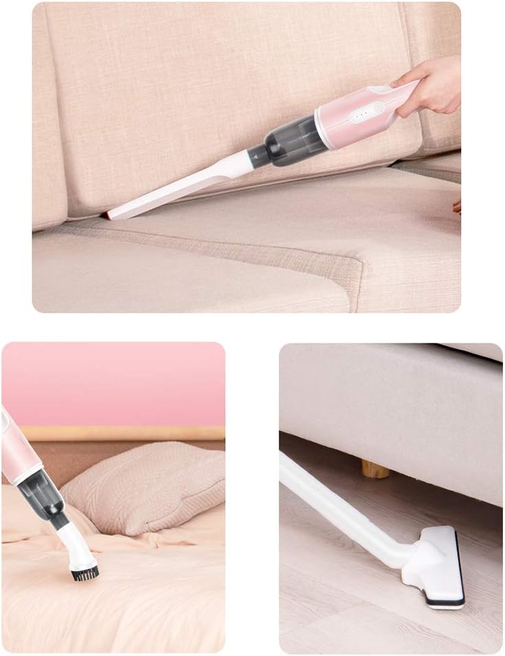 Cordless Vacuum Cleaner 2 in 1 Stick and Handheld Vacuum with Powerful Suction, 2 Suction Levels, Low-Noise, for Carpet Car Pet Hair