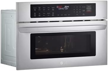 LG 30 in. Width 1.7 cu. Ft. Smart Stainless Steel Built-in Microwave and Speed Oven with Convection and Air Fry MZBZ1715S