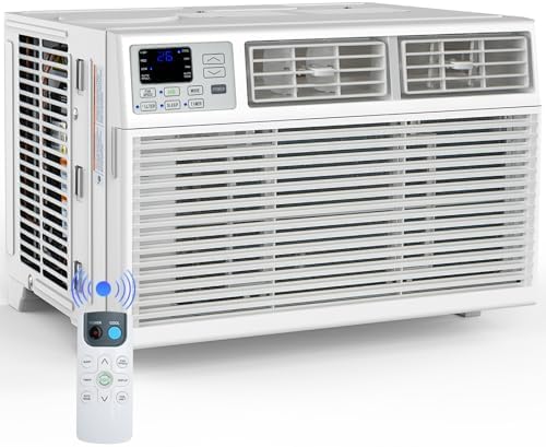 Window Air Conditioner, 12000 BTU Window AC Unit, Cooling Room 550sq.ft, Fast Cooling, 24H Timer,Dehumidifier Mo, Energy Saving, Remote Control for Living Room, Bedroom, Office