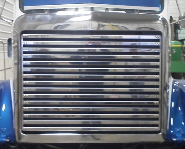 Generic For International 9300 9370 Grill Insert with Horizontal Bars RoadWorks