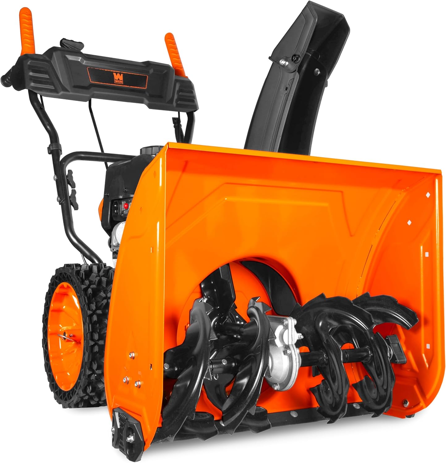 Wen 24-inch 209cc Two-Stage Self-Propelled Gas-Powered Snow Blower with Electric Start (SB209E)