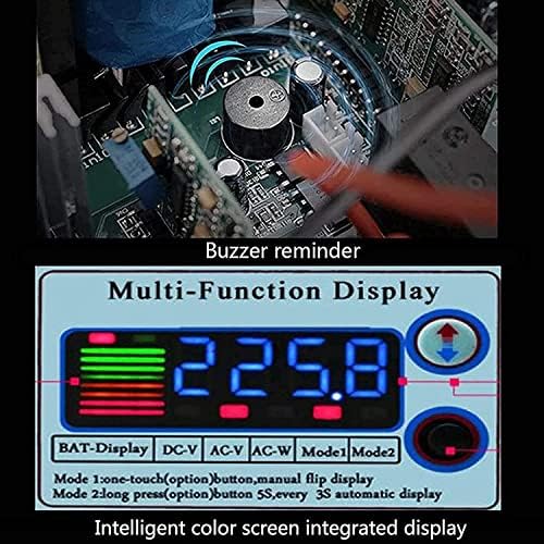 3000W 4000W 5000W 6000W 8000W Power Inverter 12V/24V/48V to 220v Pure Sine Wave Inverter for Microwave Oven - Car Voltage Converter DC to AC with LCD Display,3000W-220Vto12V