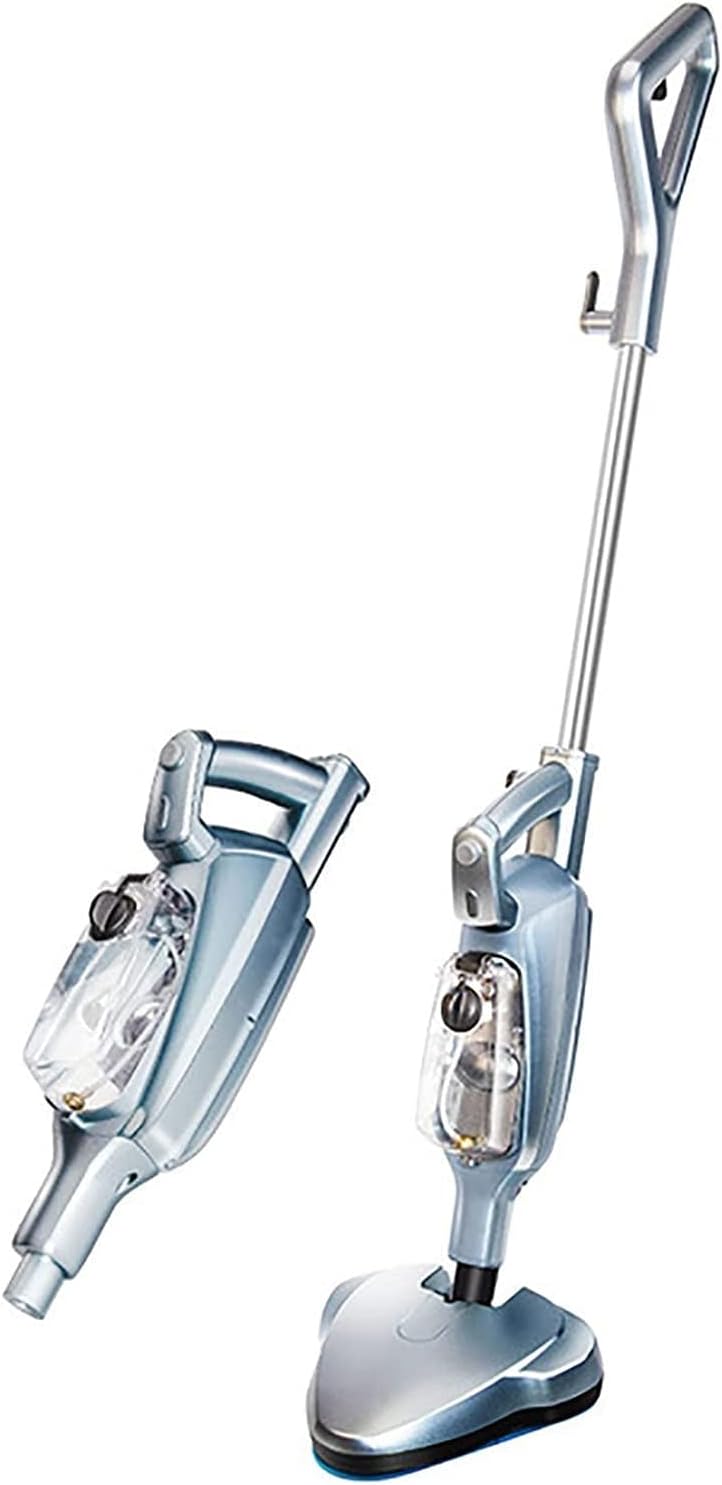 Steam Mop, Detachable Steam Cleaner, Multifunctional Cleaning Machine Floor Steamer, Suitable for Household Kitchens Hardwood Floor Tiles (Blue)