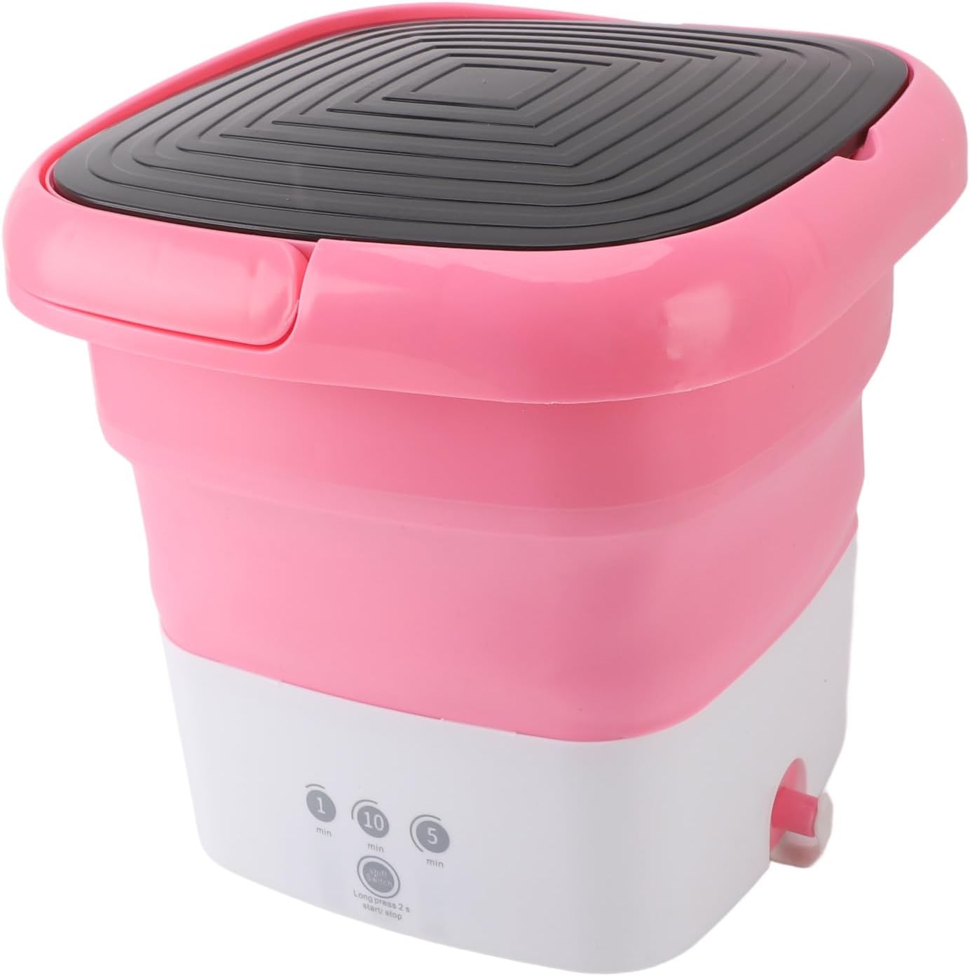 Portable Washing Machine Multifunctional Foldable Washer 9L Capacity, Suitable for Apartment, Dormitory RV Traveling, Convenient Laundry Option (US Plug)