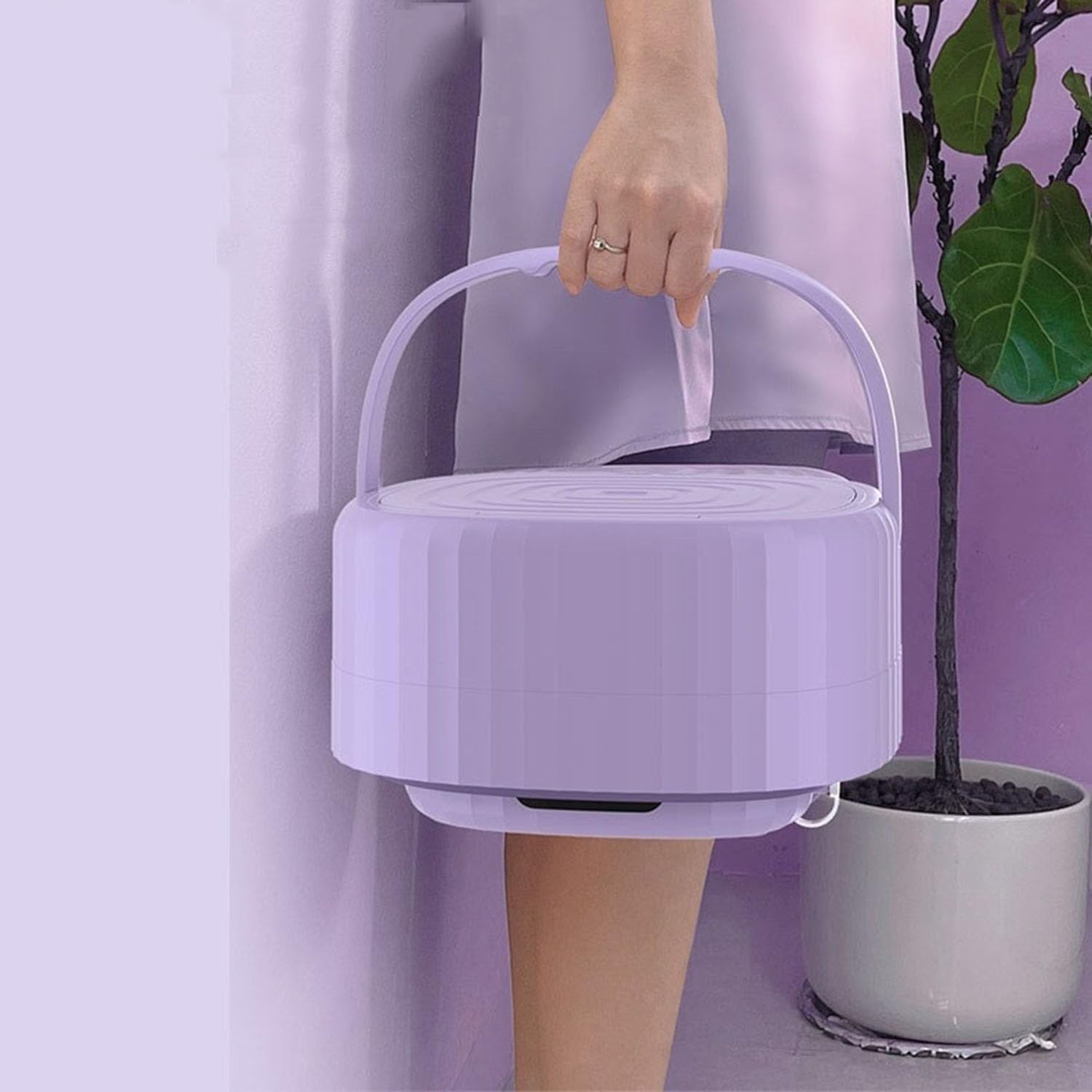 Mini Washer Machine, Semi-automatic Laundry, Foldable Washer And Dryer Combo Portable For Socks, Baby Clothes Or Small Items, Camping, Apartment, RV, Travel, Gifts