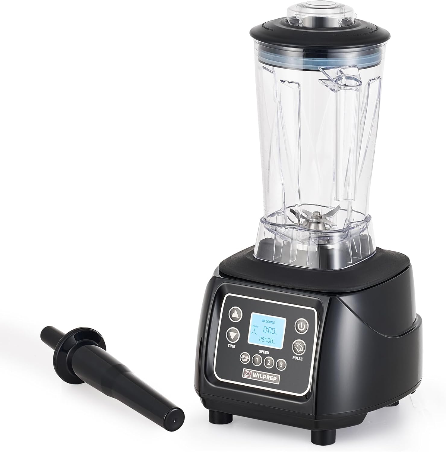 WILPREP 3.5 HP Commercial Blender, Touchpad, Timer, 64 oz Jar, NSF Certified