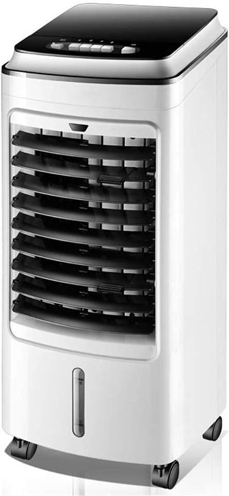 Air Cooler for Home Office Evaporative Coolers Portable Air Conditioner w/5L Water Tank, Air Conditioning 3-In-1 Cool/Fan/Dehumidify, Quiet Energy Efficient Self Evaporation Mobile Air-Conditioning f