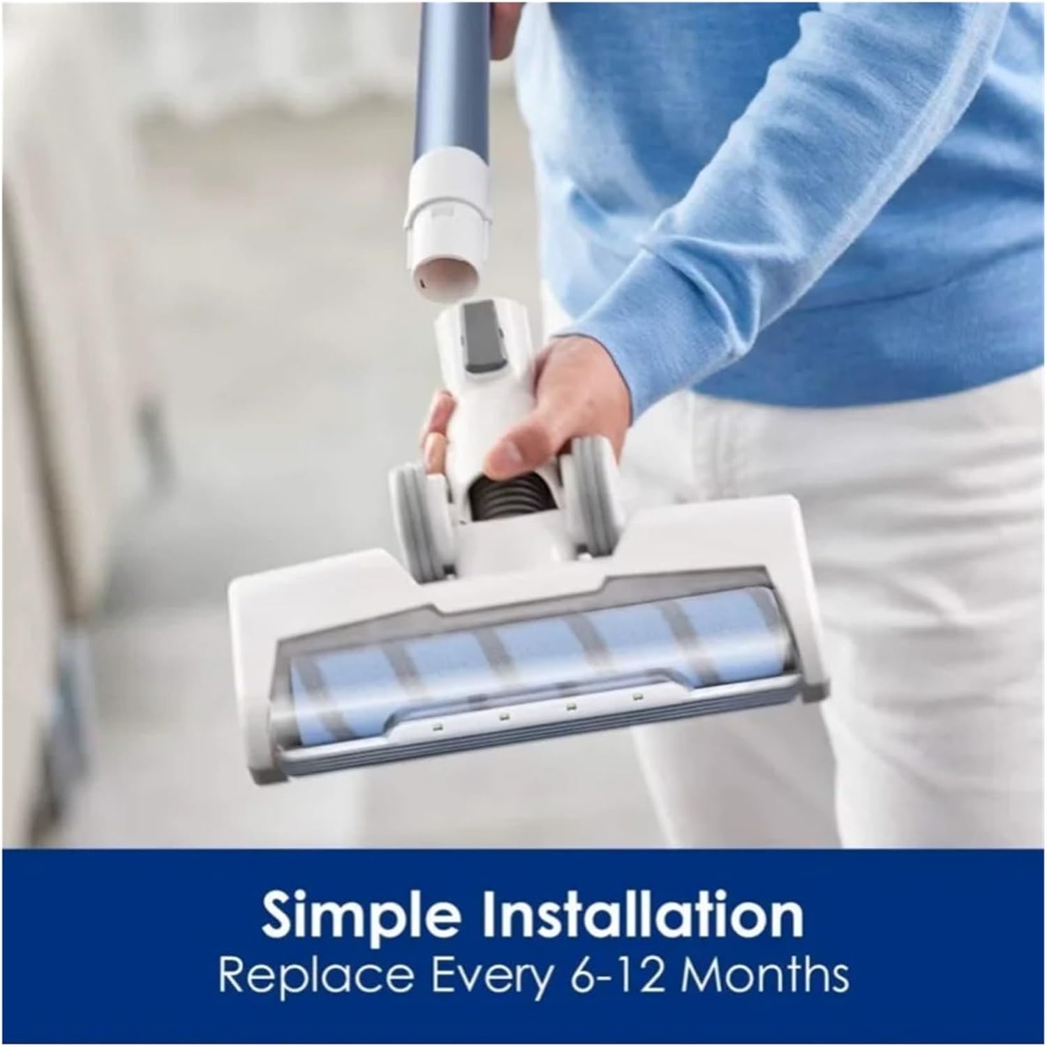 Vacuum Cleaner Full Size LED Electric Brush Head，Compatible for Tineco Pure One S12 / S11 /