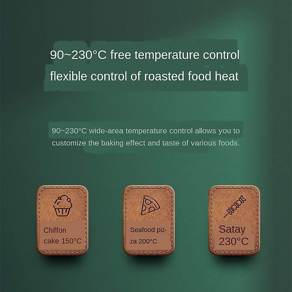 oven mini oven air fryer oven Mini Oven 12L Convection Electric Grill with Temperature Setting 90-230℃ and 60 Mins Timer, 2 Baking Functions,Easy to Clean Toaster Oven Air Fryer,