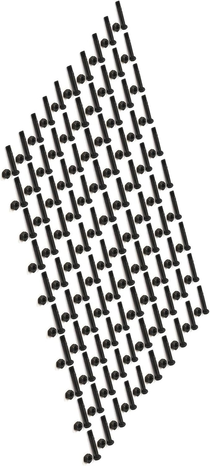 Replacement Part for (Pack of 100) Shear Pin Bolt & Nut for Ariens 52100100, 00659100 Snowblowers B1RO-p19145