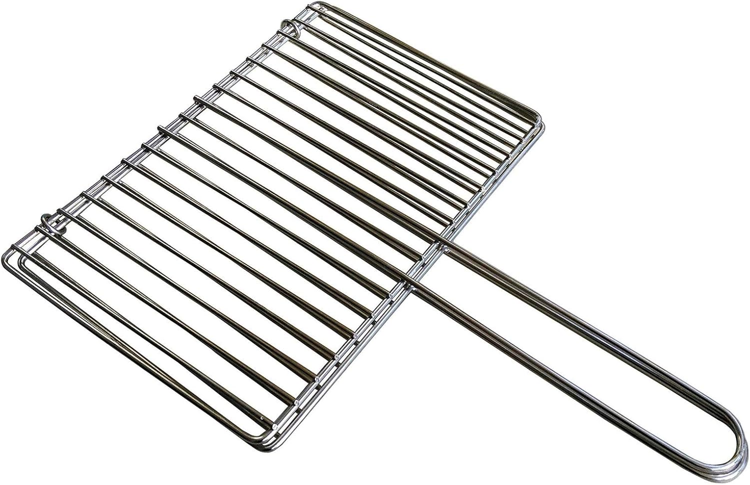 Grill Basket,BBQ Grill Rack, Barbecue mesh Clip,Grilled Fish Clip Stainless Steel Home Barbecue Meat Bar Bout Stool Appliances Supplies Accessories