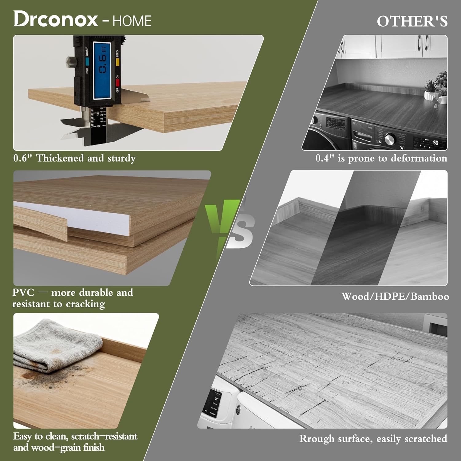 Washer Dryer Countertop, 27.5