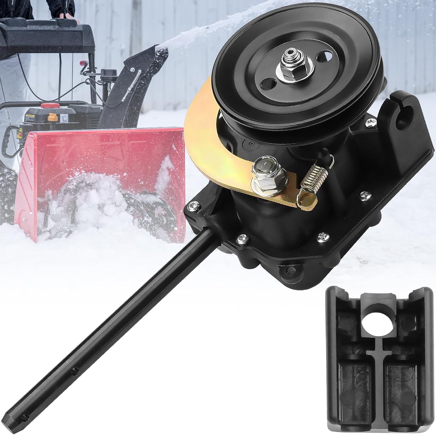 918-04296B Snow Blower Transmission, Compatible with MTD Yard Machines Snow Blower Transmission Assembly