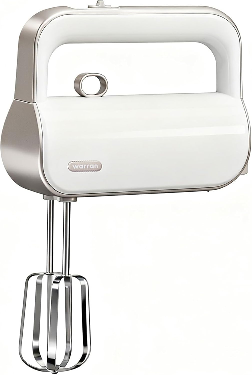 4-in-1 Electric Hand Mixer for Baking, Cooking and Coffee Drinks(Champagne Gold)