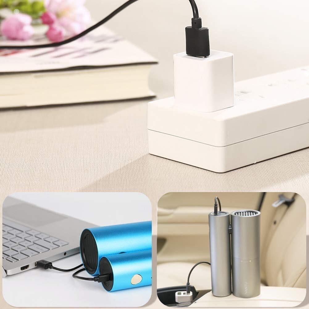 Handheld Vacuum Cordless, Cordless Handheld Vacuum Cleaner with 2 in 1 Brush Head and Rotating Folding Handle for Home, Car and Pet