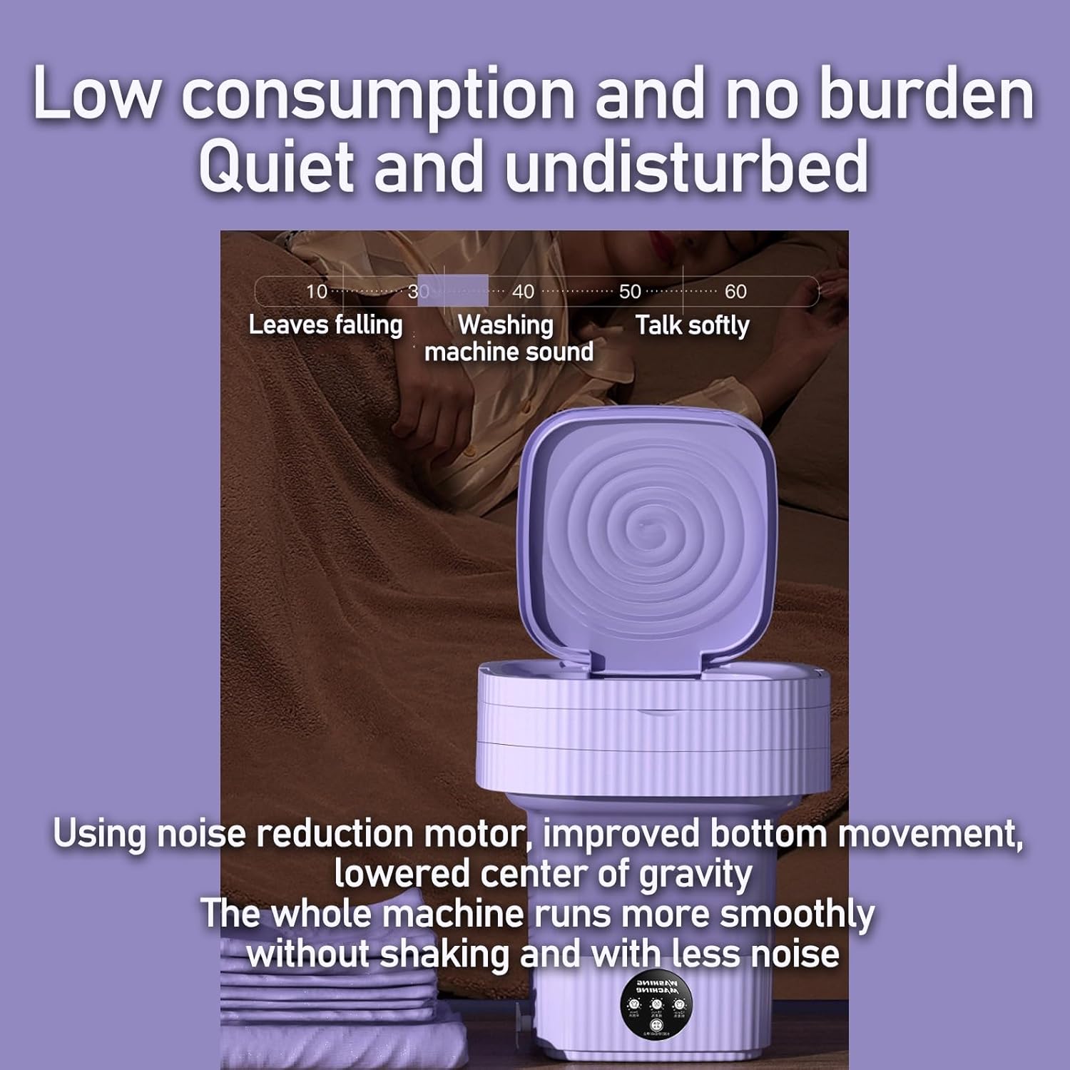 Portable Washer 10L Foldable Portable Washing Machine with Drain Basket 3 Modes for Washing Clothes for Pets, Underwear, Laundry Machine Suitable for Camping,Apartment, School, Dormitory ( Color : A )