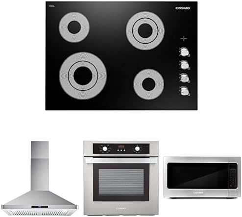 COSMO 4-Piece Kitchen Appliance Packages, 30