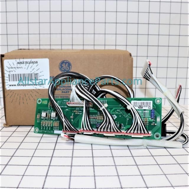 Allstar Appliance Parts WB27X10858 Microwave Display Board