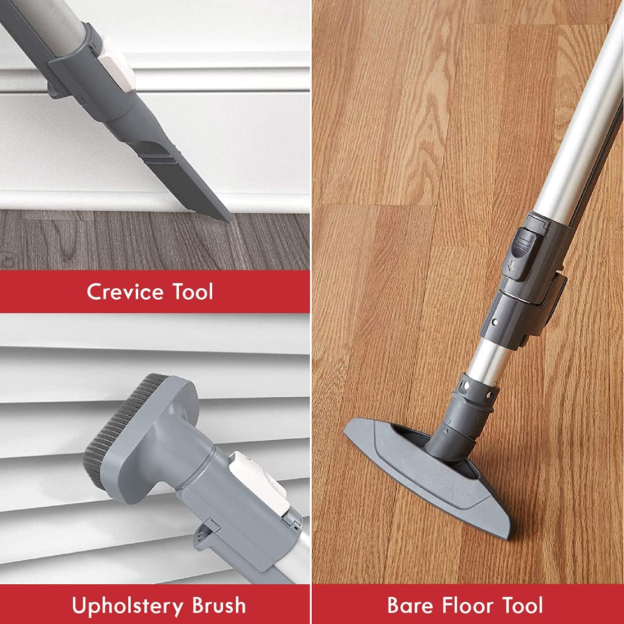 Kenmore 81414 400 Series Lightweight Bagged Canister Vacuum Cleaner with Extended Telescoping Wand,2 Motors, Retractable Cord