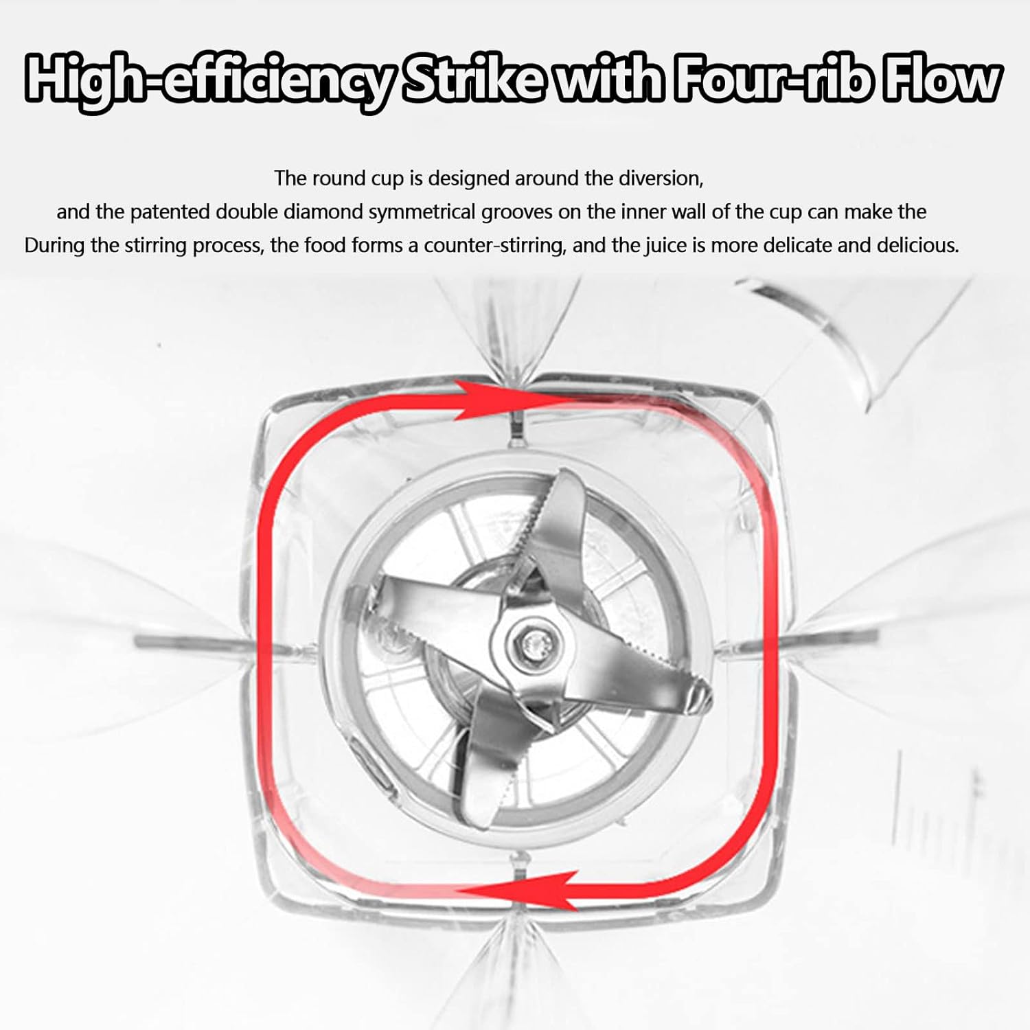 Smoothie Blender, 2200W Mixer Grinder with 30,000 RPM 9 Speeds, 2.2L Kitchen Blender for Smoothies, Juices, Coffee, Nuts, Spices silver