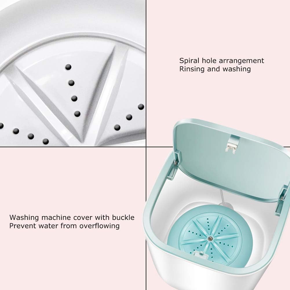 Washing Machine - 3.8L USB-Powered Desktop Laundry Washer, High Capacity Portable Electric Clothes Washing, Ideal for Efficient Home Use