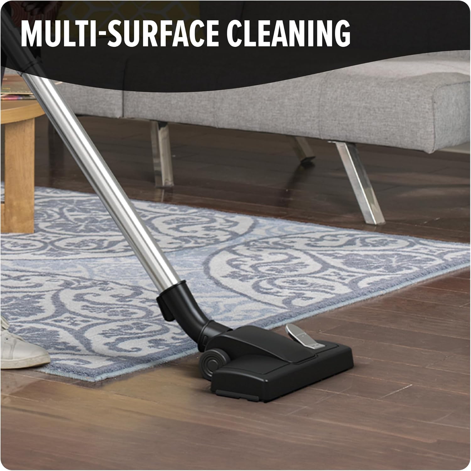 Dirt Devil Bagless Canister Vacuum Cleaner with Cord Rewind for Carpet and Hard Floors, Lightweight, Powerful Suction with Versatile Tools, Corded Canister Vacuum Cleaners for Home Use