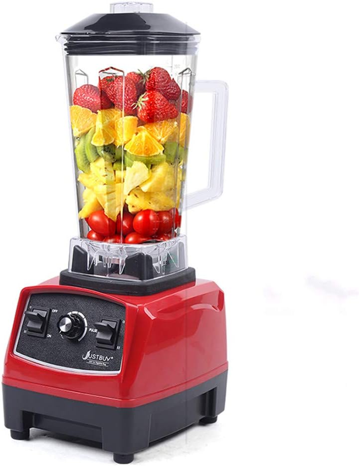 Commercial Food Blender Mixer, 2L 2200W Heavy Duty Countertop Kitchen Blender High Speed Fruit Extractor Juicer for Fruits, Shakes, Smoothies & Soup