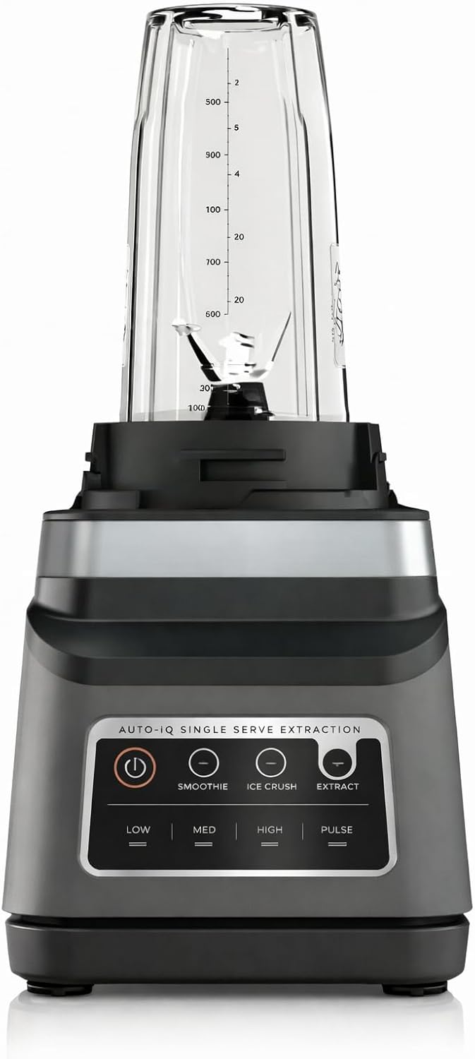Ninja Professional Plus Blender DUO with Auto-iQ, 1400 Watt, 72oz Total Crushing Pitcher & (2) 24oz To-Go Cups, Smoothie Maker for Frozen Drinks, Shakes, and Juices, BPA-Free, Dishwasher Safe