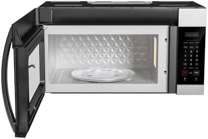 Empava Over the Range Microwave Oven with Screen Touch Control, 1000 Watts, 300 CFM Venting and Sensor Cooking in Stainless Steel, EMPV-30OTR01, Silver