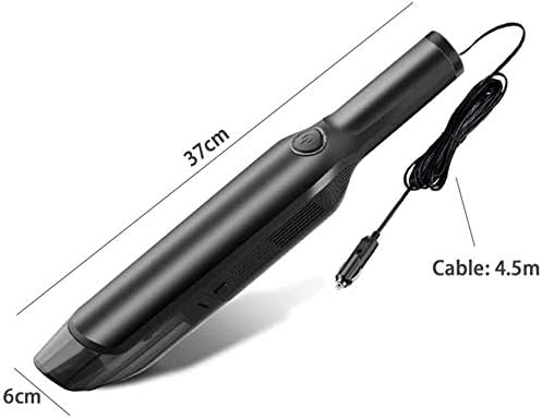 Cordless Car Vacuum, Portable Wireless Handheld Car Vacuum Cleaner with Strong Suction, USB Rechargeable Wet/Dry Car Vacuum