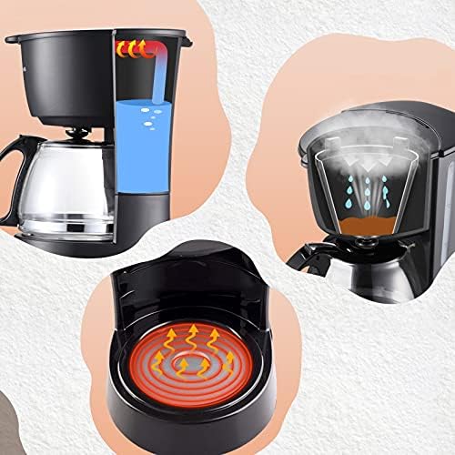 Coffee Machine Coffee Machine Home Small Automatic Mini American Drip Coffee Pot for Tea Making Tea Hot Water Multifunctional Household appliances