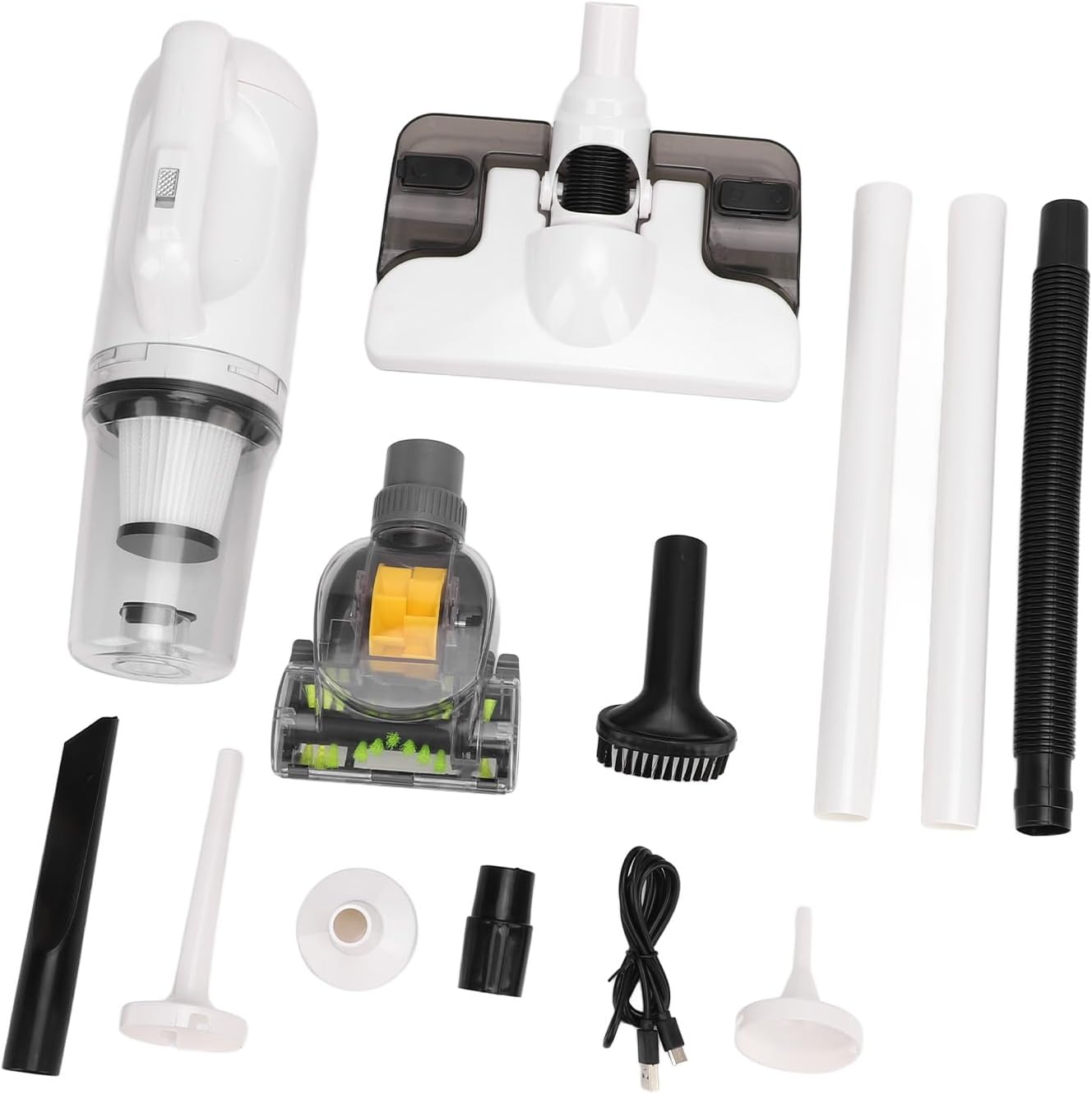 Yosoo 43000pa Strong Suction, Stick Vacuum Cleaner Mop Combo, Powerful for Hard Floor, Carpet, with Wet Mop, Dust Blowing Function, Cordless Vacuum Blower for Home