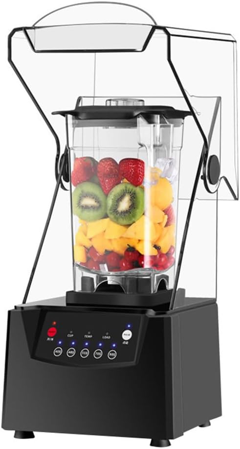 Blender Smoothie Maker with Sound Enclosure, 2L Electric Stand Mixer, Silent Broken Wall Cooking Machine, 17000rpm Blade, Ice Crusher, for Smoothie, Fruits