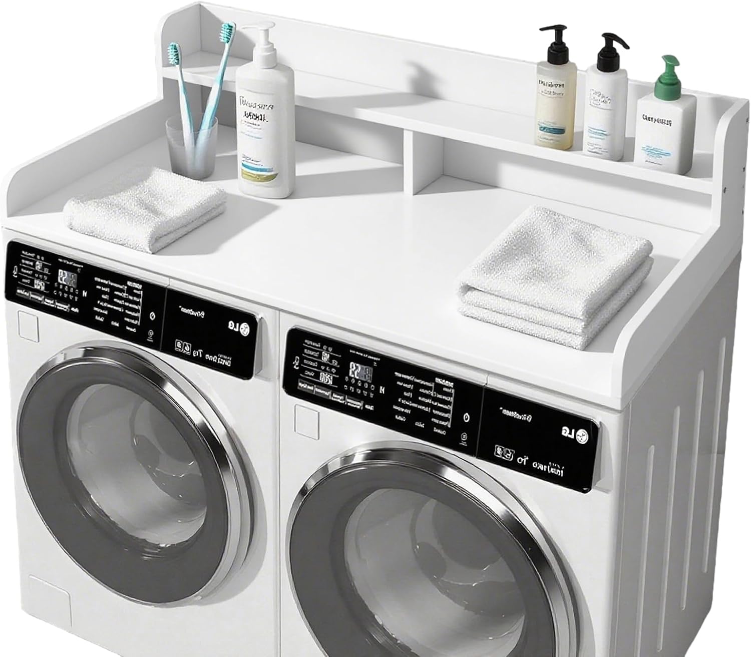 2-Tier Washer Dryer Countertop with 2.75