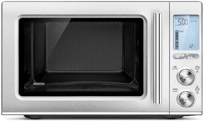 Breville BMO850BSS Smooth Wave Countertop Microwave Oven, Brushed Stainless Steel