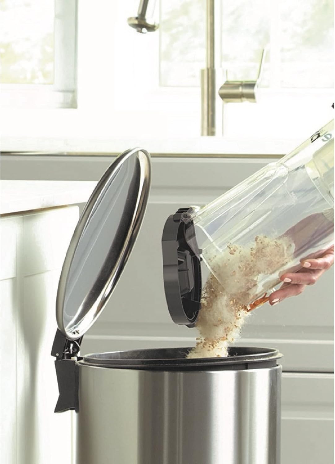 Eureka NEU185 PowerSpeed Upright Vacuum Cleaner Carpet and Floor, Lightweight Powerful Bagless Upright Vacuum with Washable Filter, Black