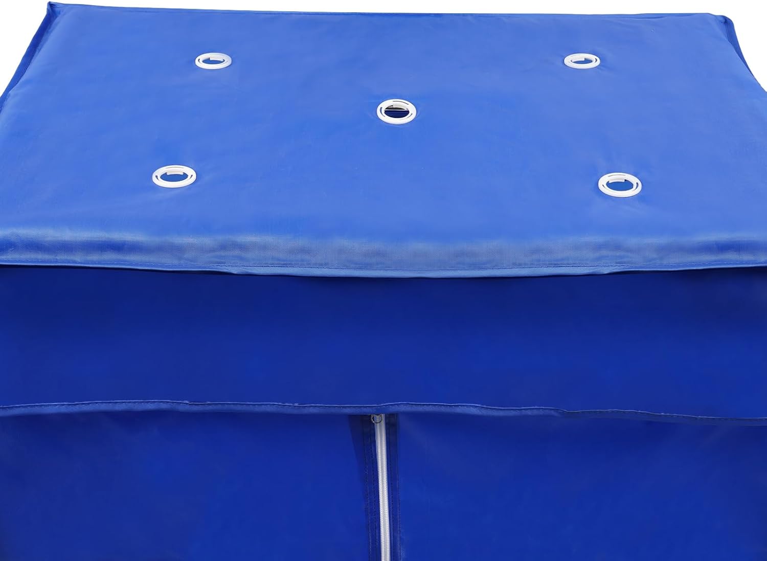 1200-1500W 110V Clothes Dryer Portable Drying Machine with Remote Control, 3 Gears Laundry Drying Wardrobe with Large Capacity, Electric Dryer/Rack for Home and Apartments, 27.55x19.68x59in (Blue)