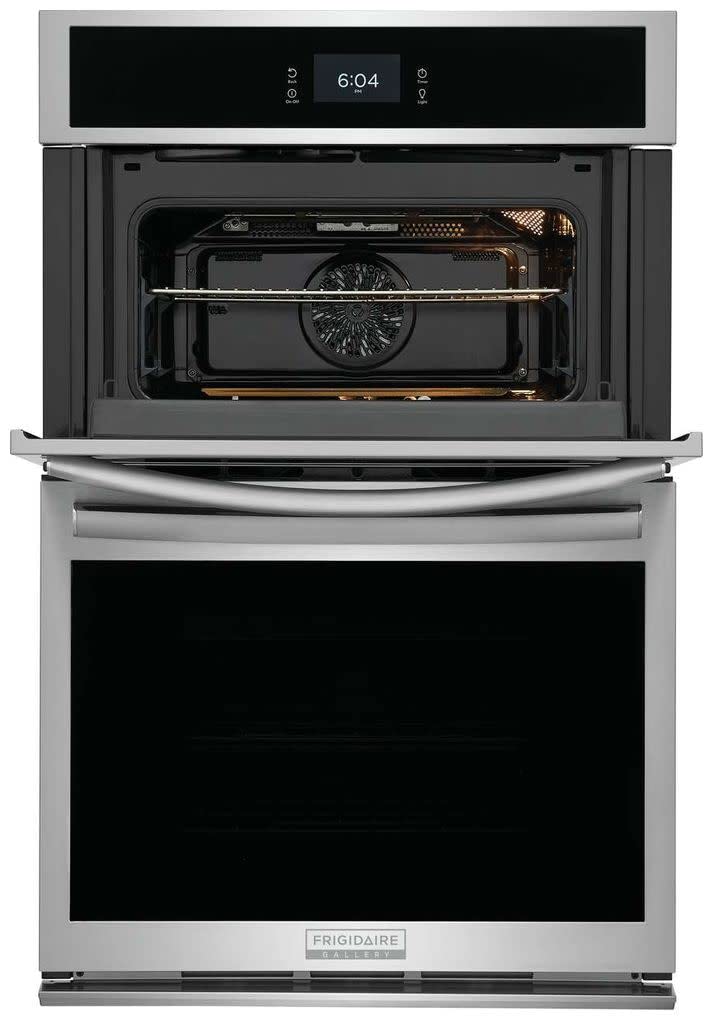 Gallery 27 in. Electric Built-in Wall Oven and Microwave Combination w/Total Convection in Smudge-Proof Stainless Steel