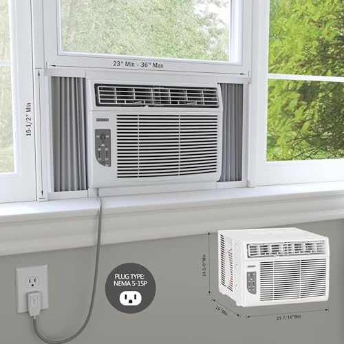 DRWAC101XNA1 10,000 BTU 115V Window Air Conditioner and Remote Control - White