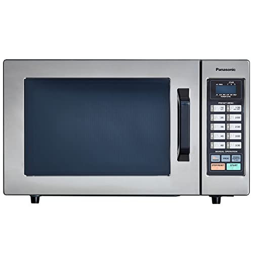 Panasonic Consumer NE1054F 1000 Watt Commercial Microwave Oven With 10 Programmable Memory, Stainless & EXPO Low Odor Dry Erase Markers, Chisel Tip, Black, 36 Count