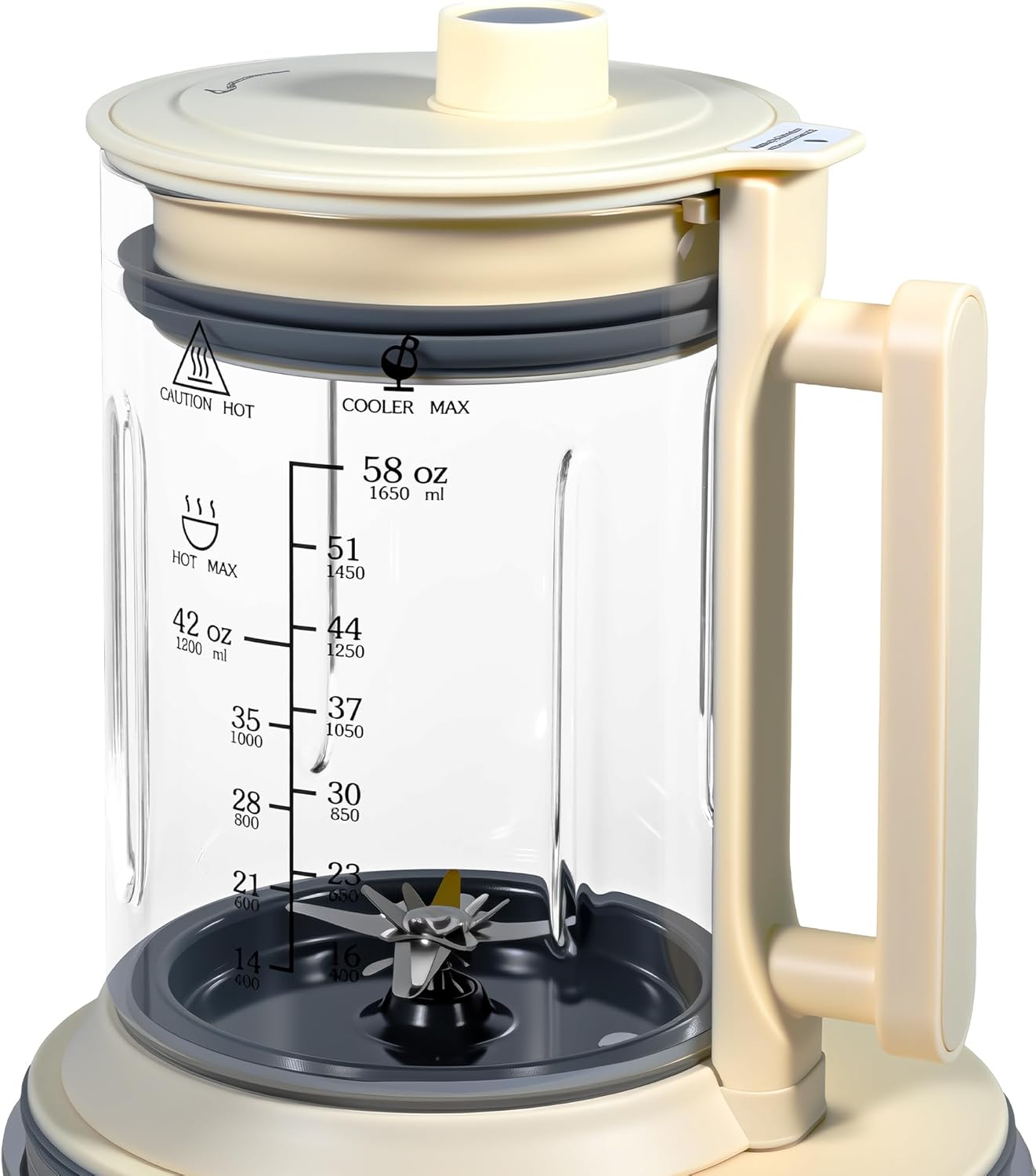 55oz Almond Milk Maker, Oat Soy Milk Maker Machine, Automatic Countertop Blender, Keep Warm, Delay Start, Nut Milk and Rice Paste Making, Automatic Cleaning