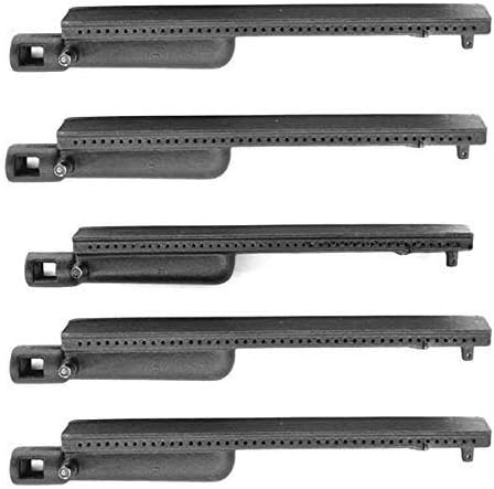 5 Pack Cast Iron Burner for Aussie 7202, 7302, 7302-0-581, 7302-2-581, 7302KO-G11, 7352-2-581, 7362, 7362B1XB11, 7362BO-M11, Bull and Gas Grill Models