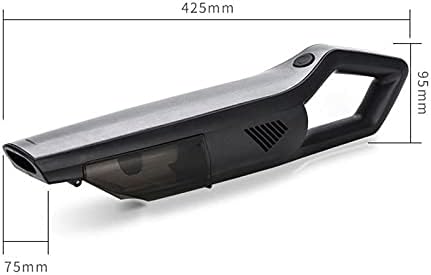 Handheld Vacuum Cordless, Portable Hand Held Car Vacuum Cleaner, Strong Suction, Rechargeable Mini Vacuum for Home Office Pet Hair Cleaning, Black