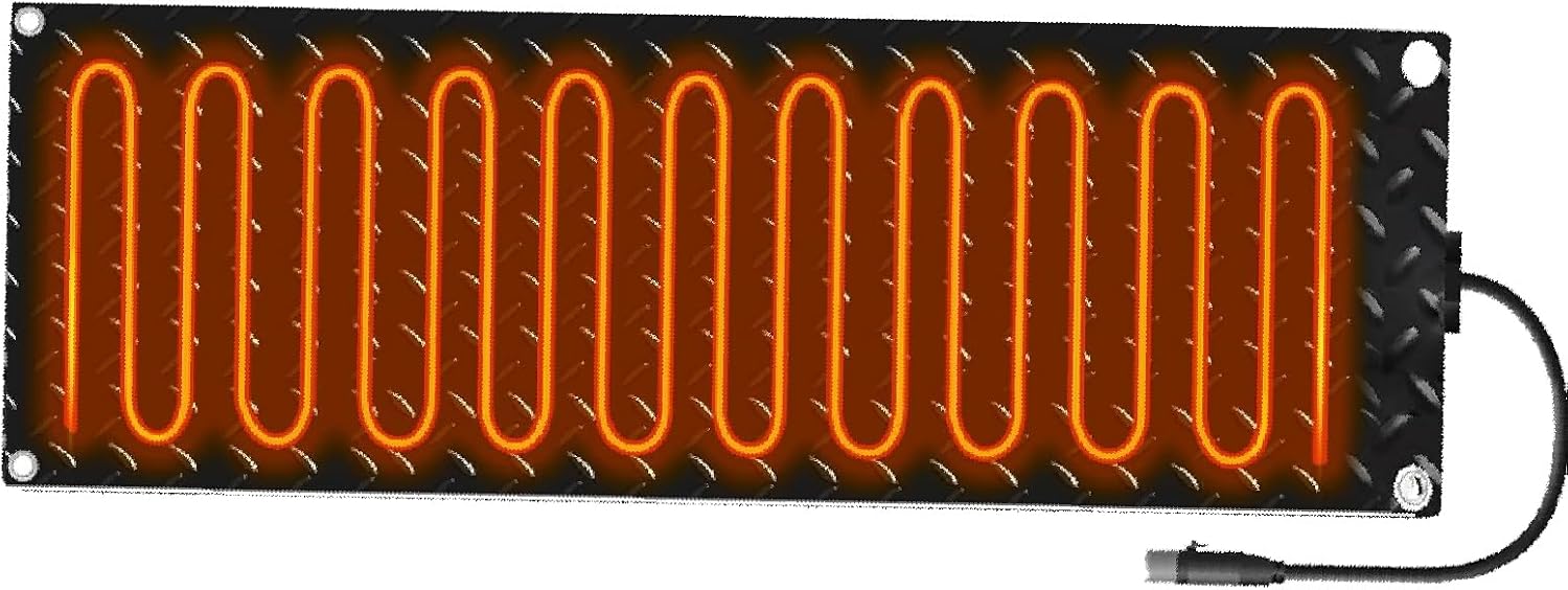 Heated Snow Melting Mats, Snow Melting Mats Outdoor, Electric Ice Melting Mats for Winter Snow Removal, Driveway Heating Mat for Snow-for Steps, Ramps & Entrances 55x120cm