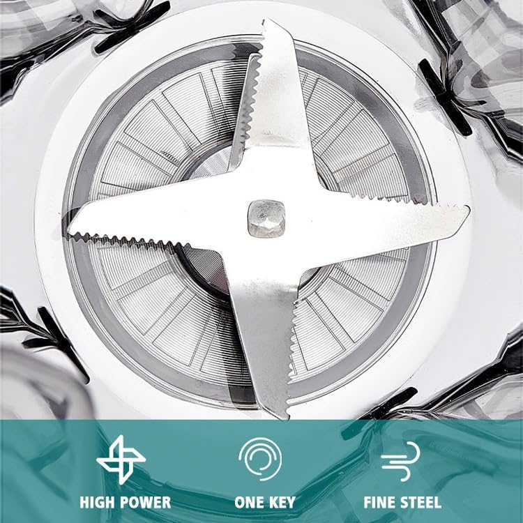 Generic Kitchen multi-functional mixer Household 2L large capacity 1800w electric food machine performance wall breaking machine, Minor, Red