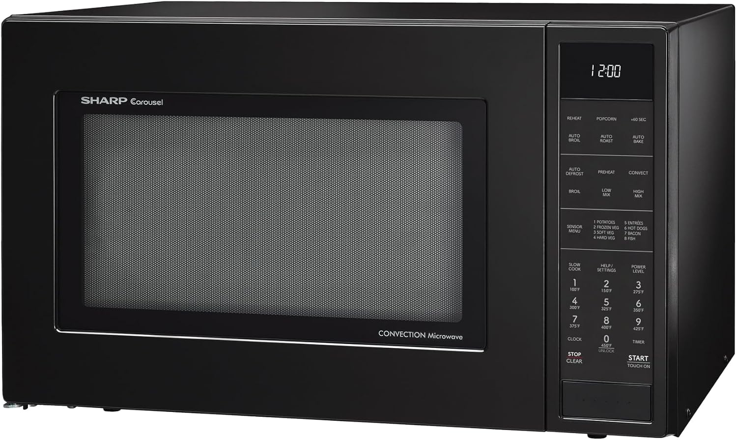 SHARP SMC1585KB Convection Countertop Microwave Oven with Removeable 15.4