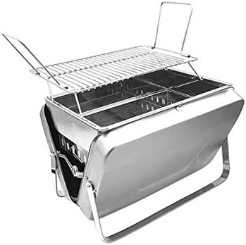Portable Charcoal Foldable Stainless Steel BBQ Tool Barbecue Barbecue for Outdoor Camping Picnics