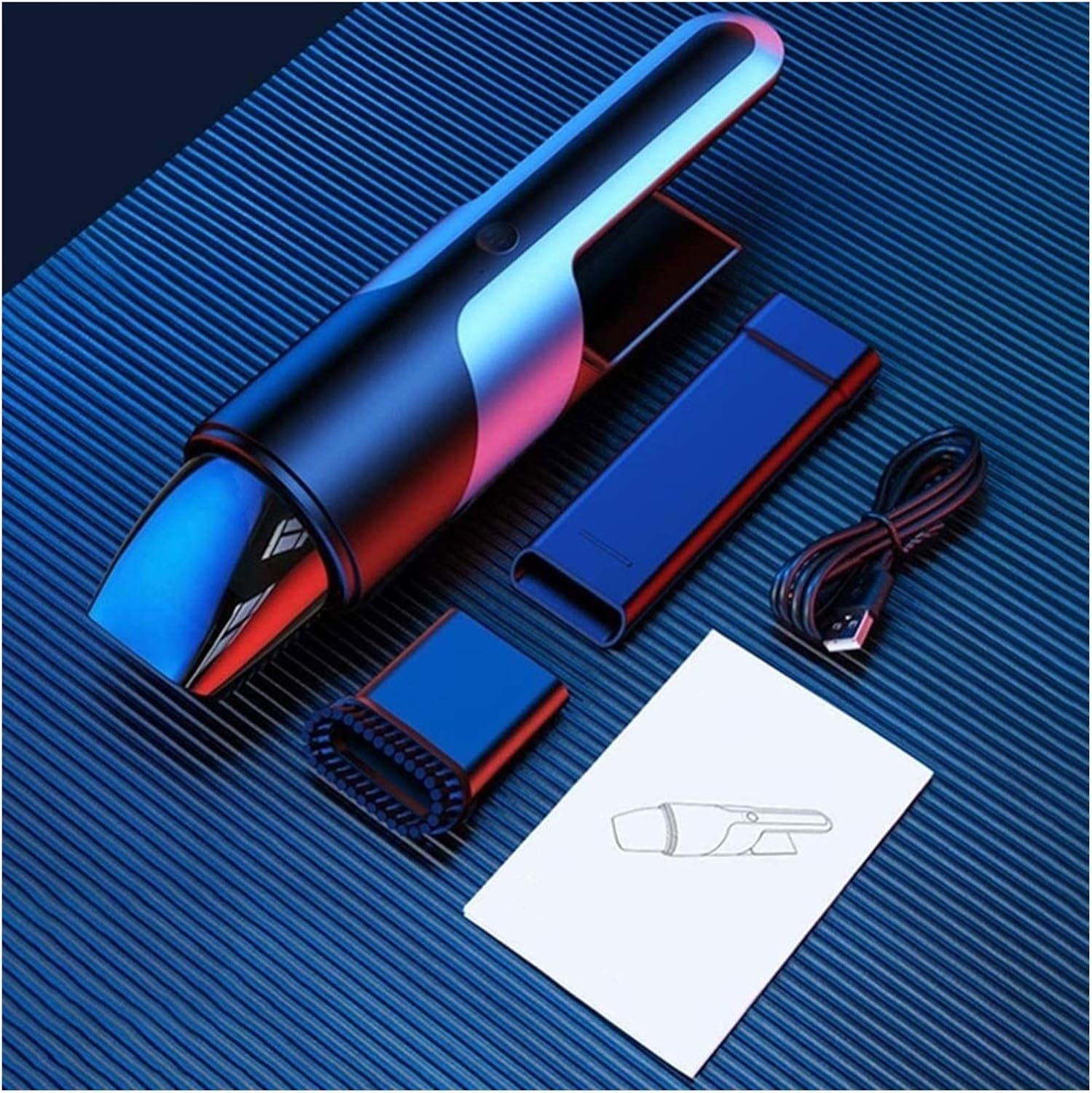 Handheld Vacuum Cleaner Cordless Portable Hand Held Vacuum with Strong Suction Mini Car Vacuum Cleaner Powered by Rechargeable Li-Ion Battery for Pet Hair Home and Car Cleaning