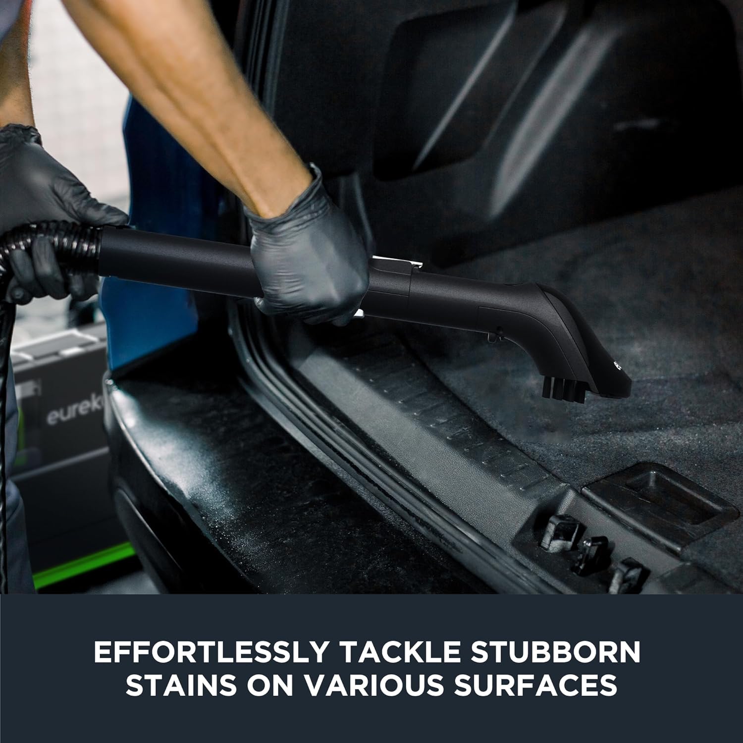 EUREKA Portable Carpet and Upholstery Cleaner, Spot Cleaner for Pets, Stain Remover for Carpet, Area Rugs, Upholstery, Coaches and Car, 50.7oz Large Water Tank, NEY101GR with Cleaning Formula, Green